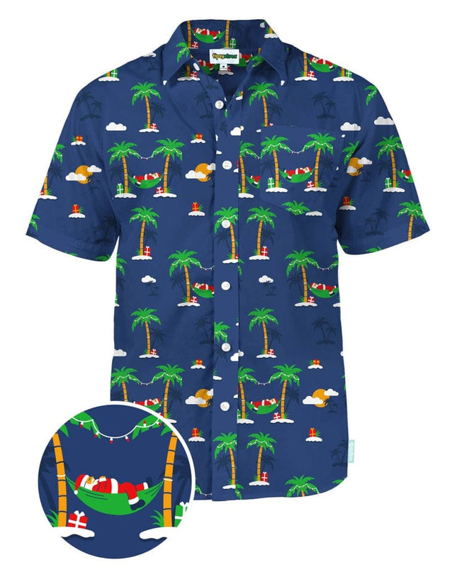 Men's Hammock Holiday Button Down Shirt