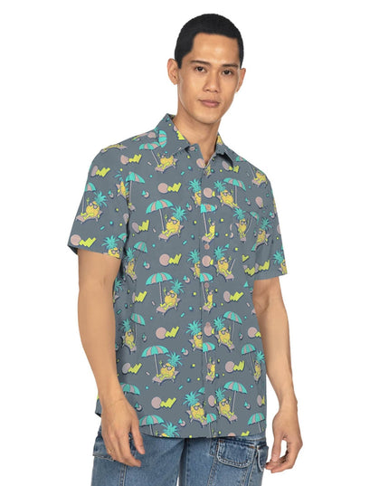 Men's Peace Out Pineapple Hawaiian Shirt