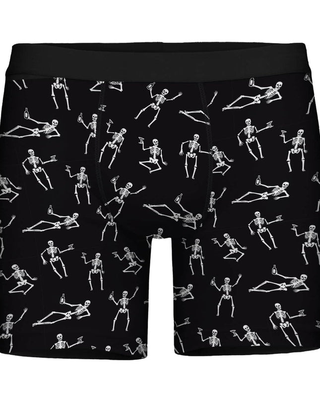 Men's Skeleton Boxer Briefs