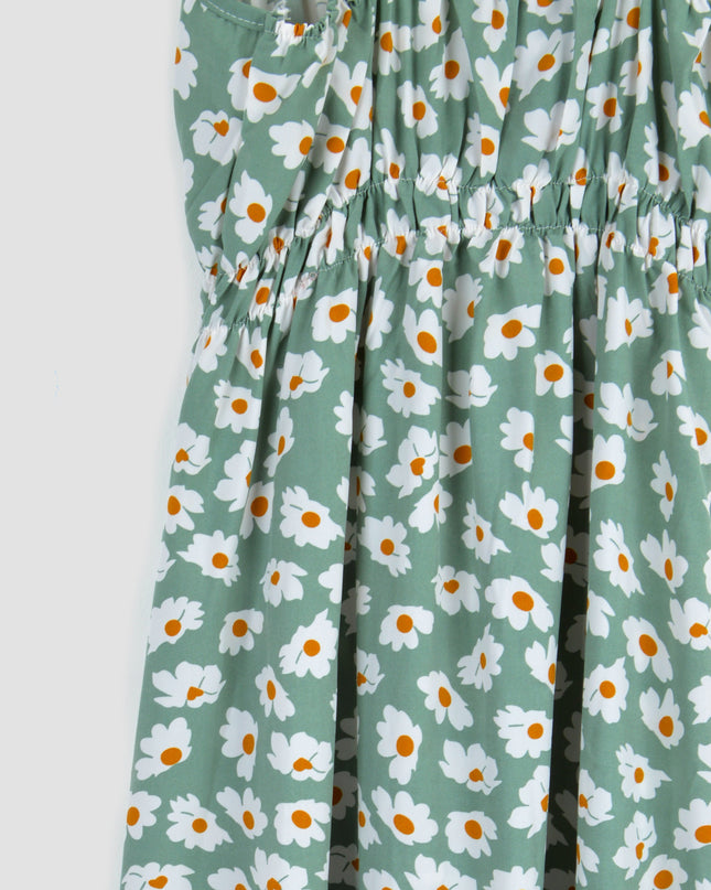 Mint Daisy Maxi Dress