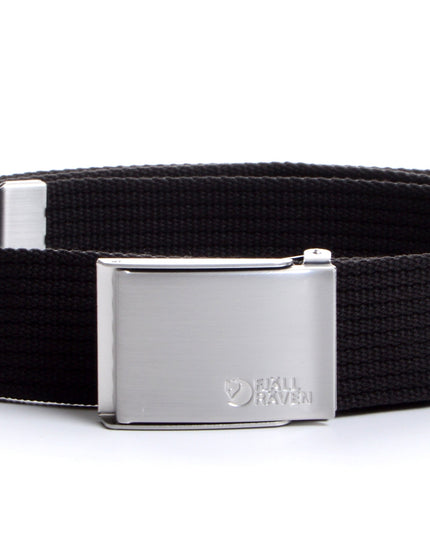 Fjallraven Canvas Belt - Black | Handle: merano-belt-black