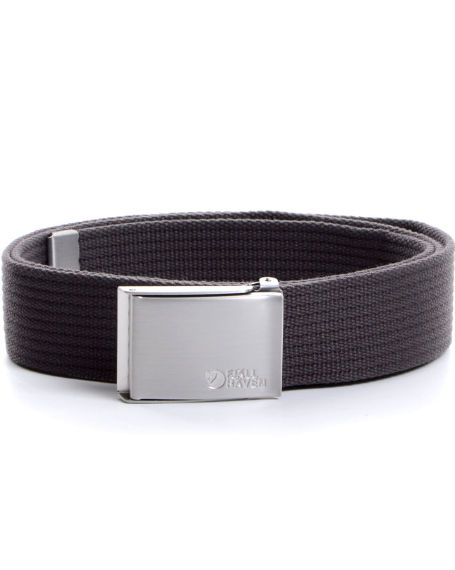 Fjallraven Canvas Belt in Dark Grey