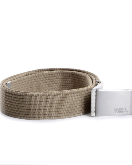 Light Khaki Canvas Belt