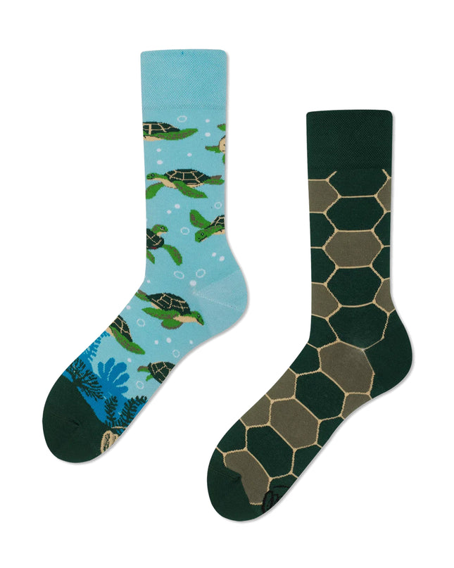 Many Mornings Socks - Turtle Time for Family