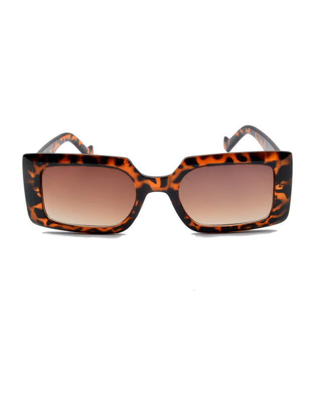 Square Leopard Retro