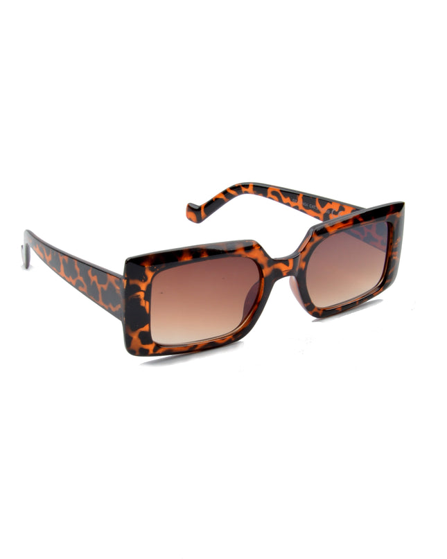 Square Leopard Retro