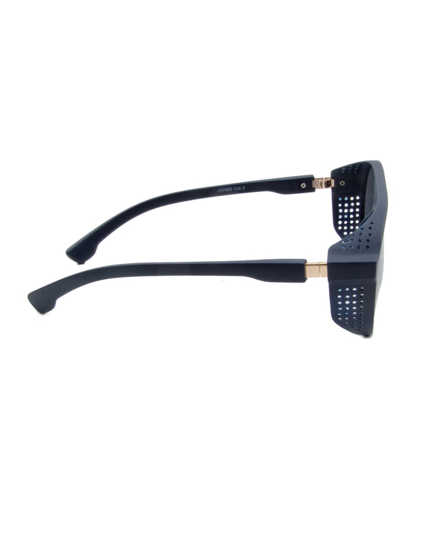 Creative Blue Perforated Steampunk Accessory