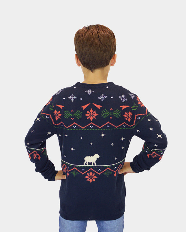 Kids' "Nativity" Christmas Sweater