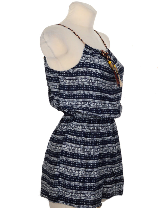 Sidoitettu Raidallinen Romperi I