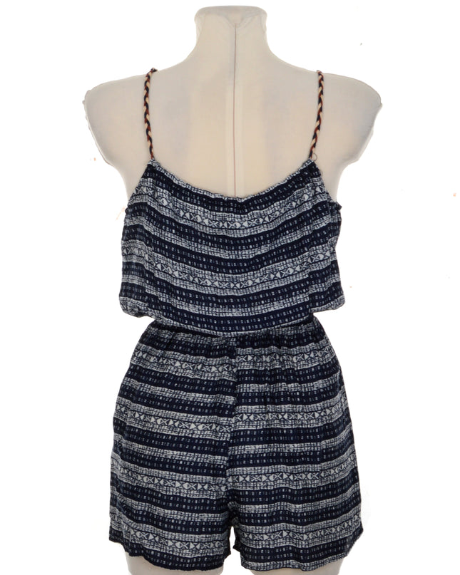 Tied Romper - Striped I