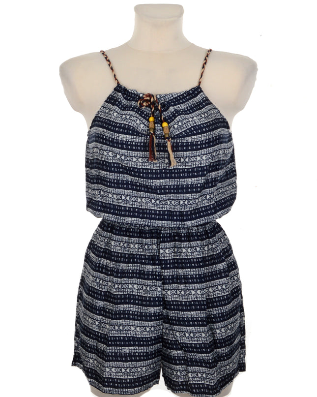 Sidoitettu Raidallinen Romperi I