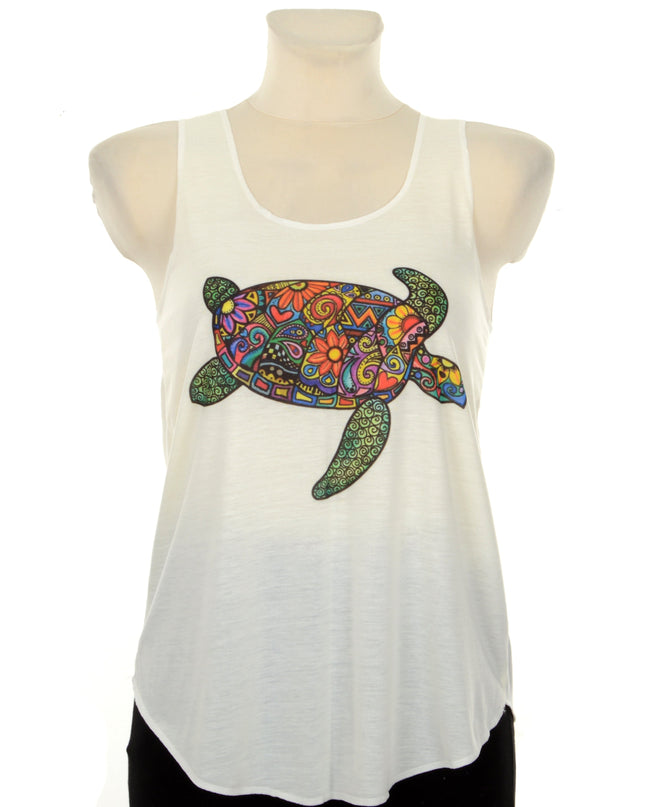 Loose Tank - Turtle Design for Men and Women