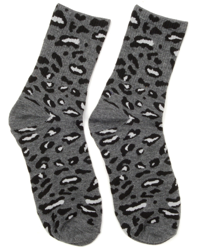 Fun Christmas Socks - Zokni Grey Spotty Design