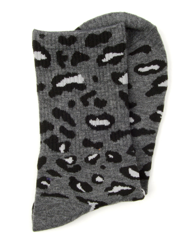 Fun Christmas Socks - Zokni Grey Spotty Design
