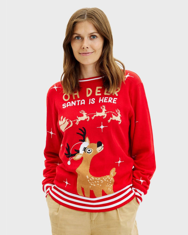 Oh Deer Christmas Sweater for Women - Bestsellers