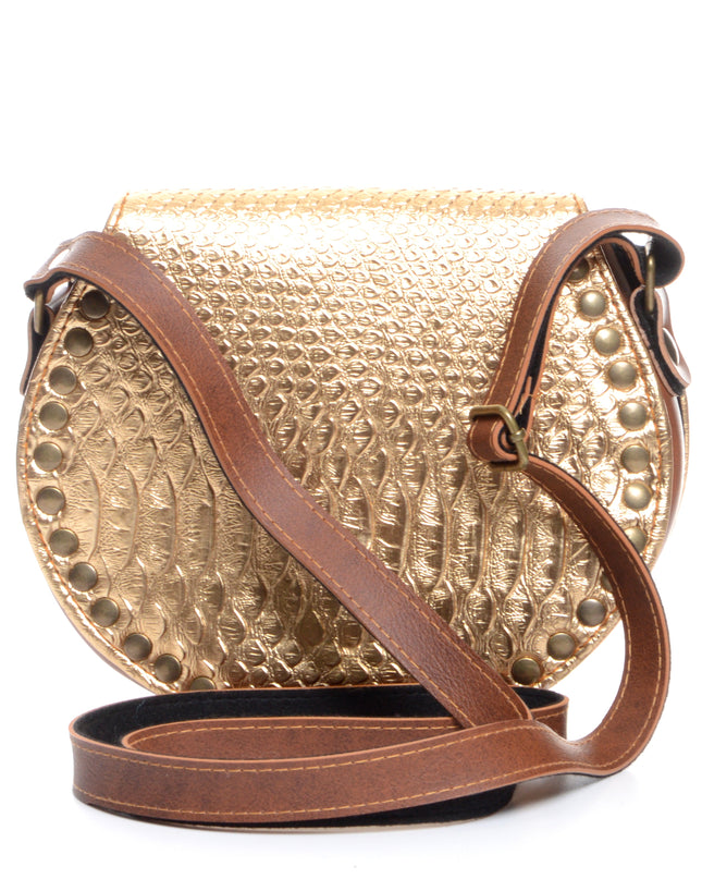 Gold Horseshoe Bag I