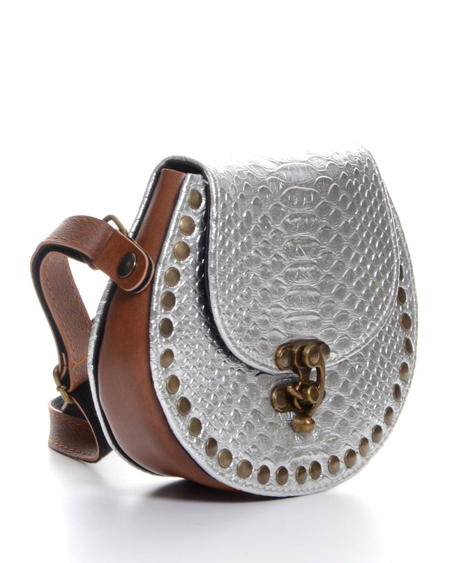 Chrome Horseshoe Bag