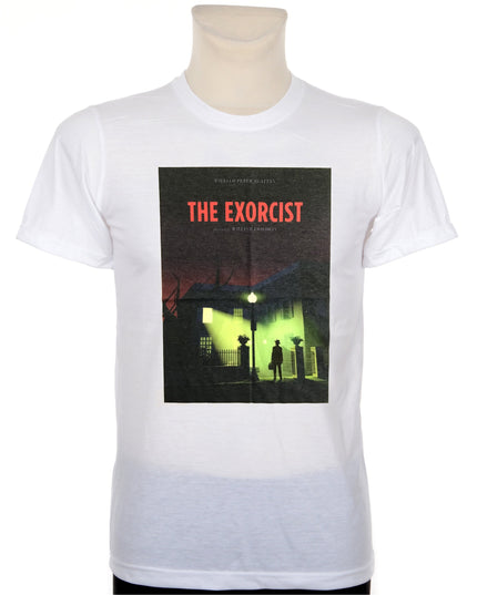 Exorcist Theme Movie T-Shirt for Halloween