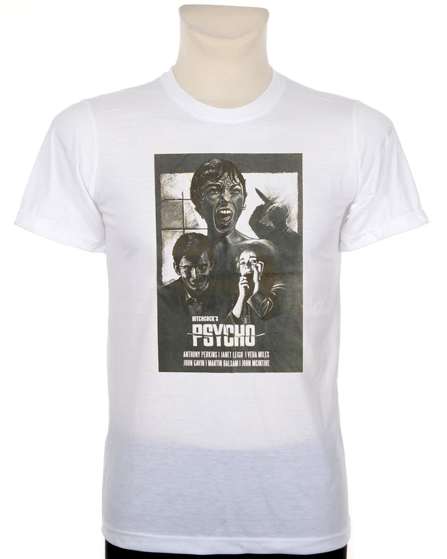 Psycho Design Movie T-Shirt for Halloween