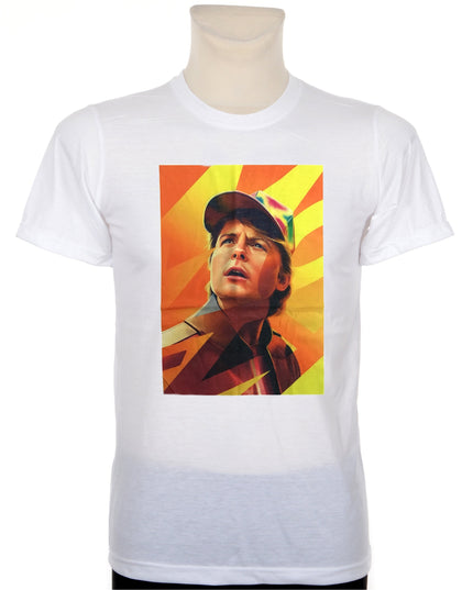 Movie T-Shirt - Marty McFly Design for Men and Women