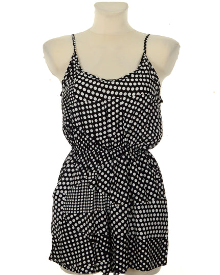 Black Polka Dot Romper