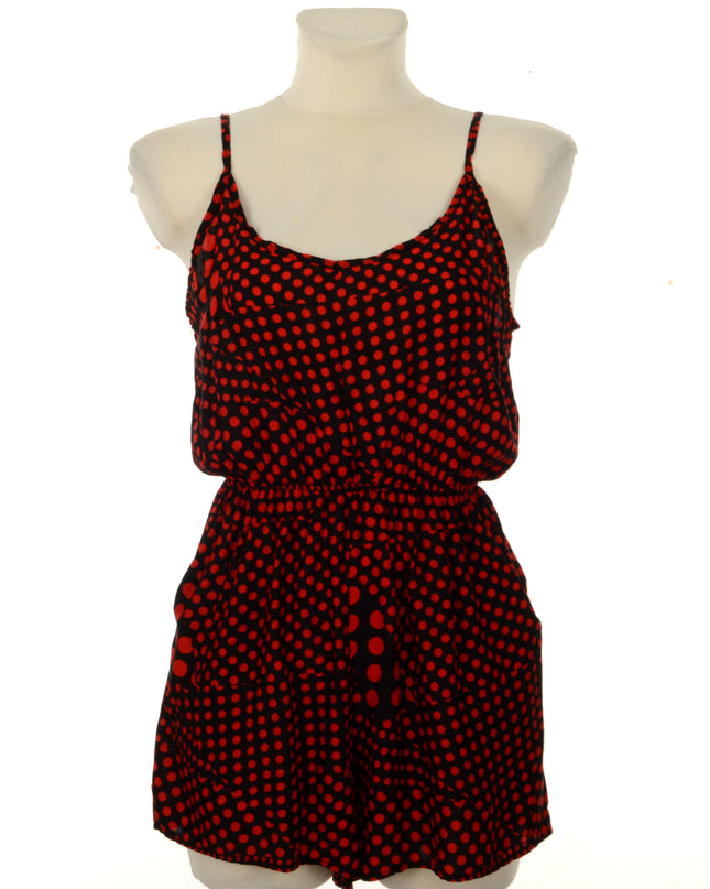 Red Polka Dot Romper