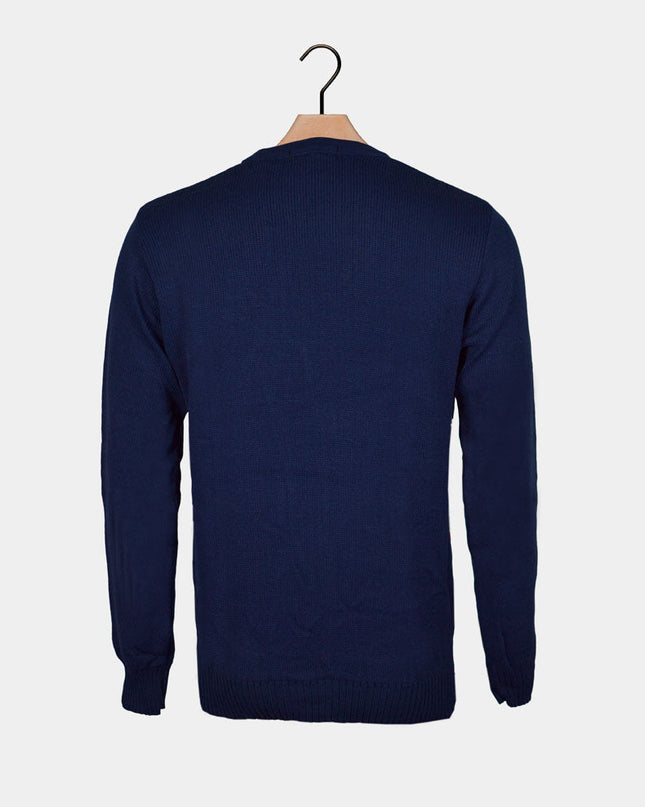 Snowman in Sleigh Christmas Sweater