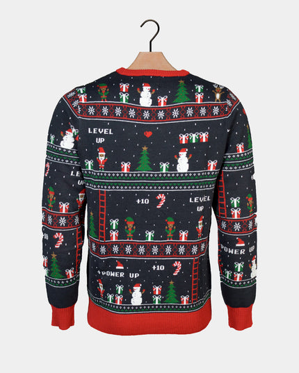 Kids' Retro Video Games Christmas Sweater