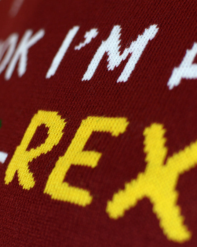 LED Light-Up Christmas Tree-Rex Sweater for Kids