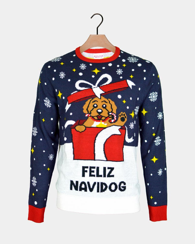 Women's Feliz Navidog Christmas Sweater