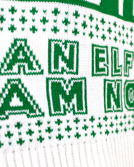 Women's "I am Not an Elf" Christmas Sweater