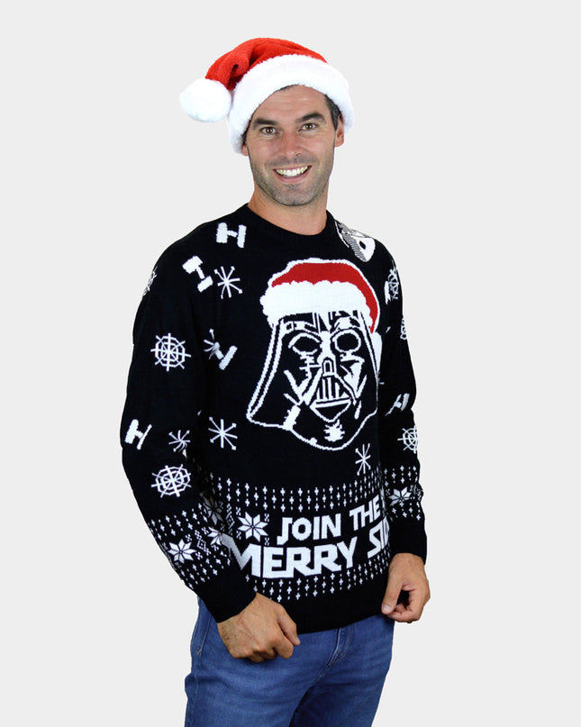 Women's Christmas Sweater "Join The Merry Side"