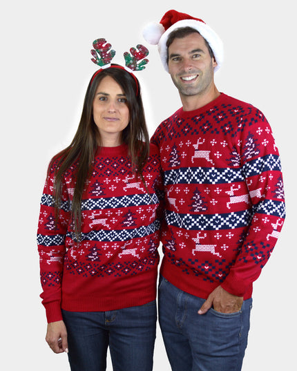 Red Canada Christmas Sweater for Men