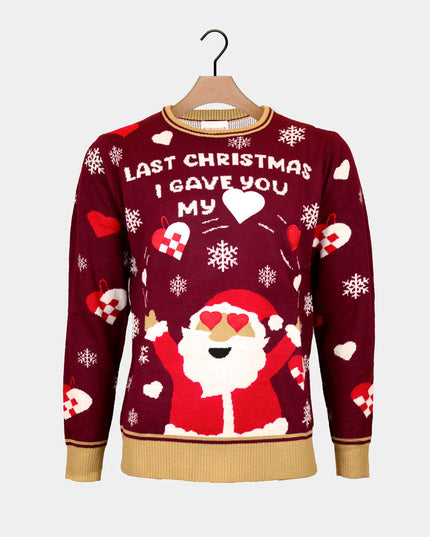 Christmas Sweater for Men "Last Christmas I Gave My Heart"