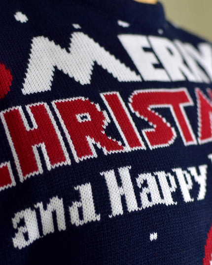 Merry Christmas and Happy New Year Sweater for Men