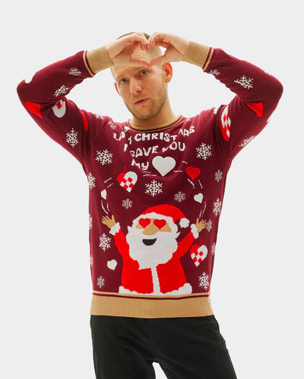 Christmas Sweater for Men "Last Christmas I Gave My Heart"