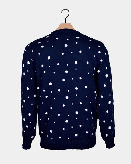 Couples Christmas Sweater - Merry Christmas and Happy New Year