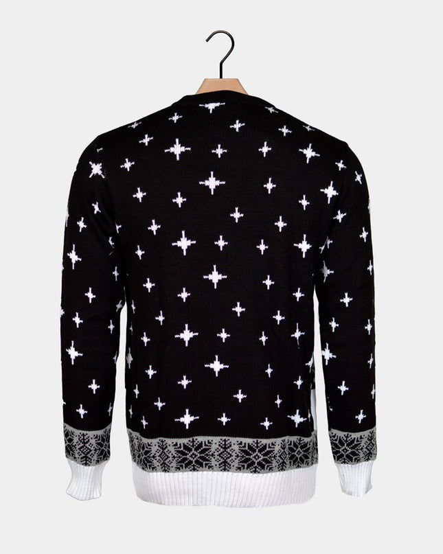 Santa Stuck in Chimney Christmas Sweater