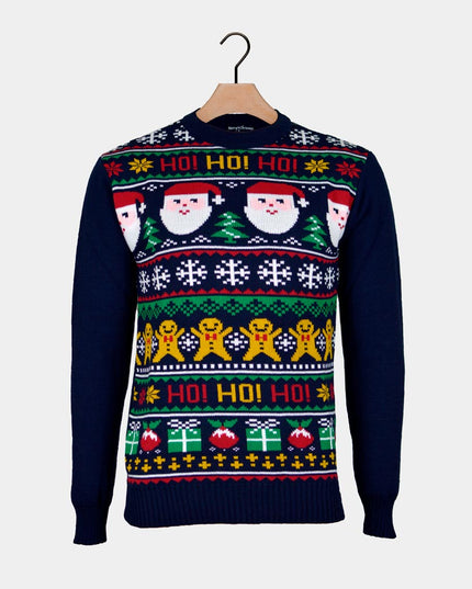 Santa Claus Ho Ho Ho Christmas Sweater