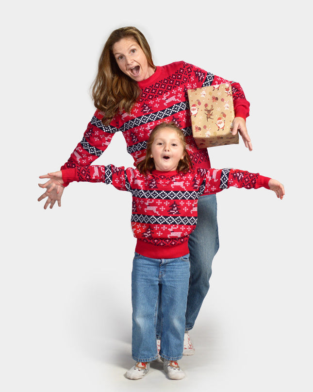Red Canada Family Christmas Sweater