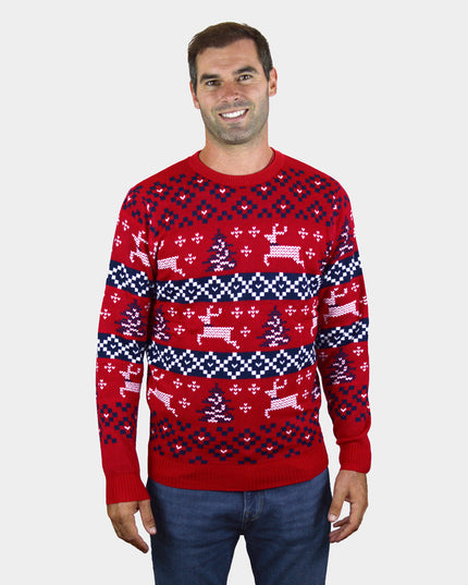 Red Canada Sweater for Men