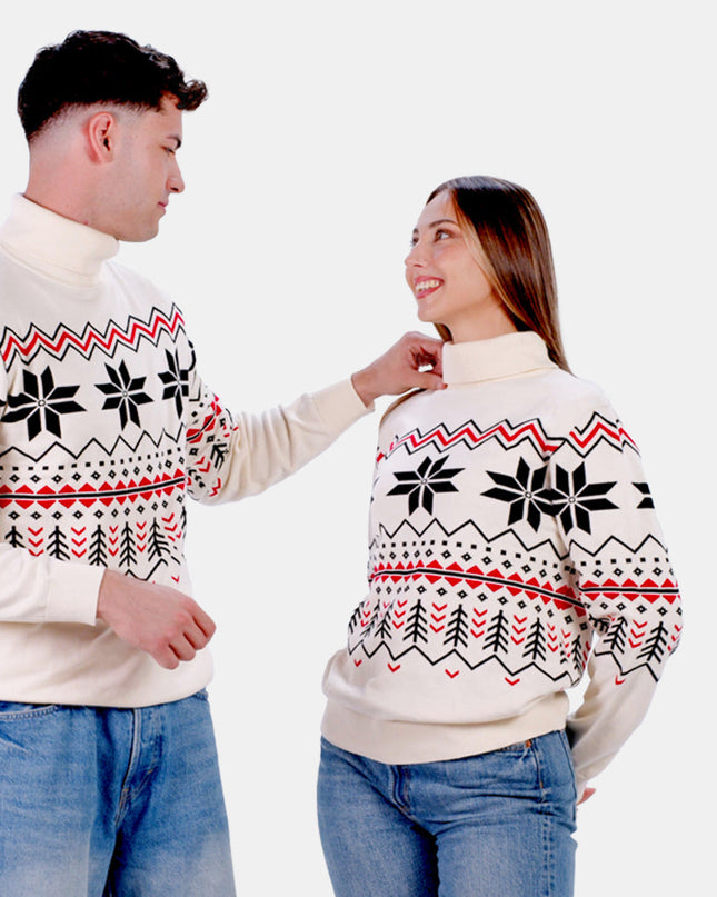 Women's Chamonix Sweater in Organic Cotton for the Holidays