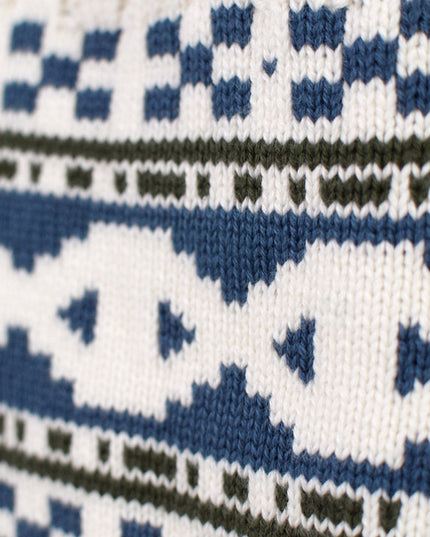 Women's Dream Cottage Cardigan in Organic Cotton for Christmas