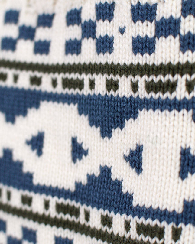 Women's Dream Cottage Cardigan in Organic Cotton for Christmas