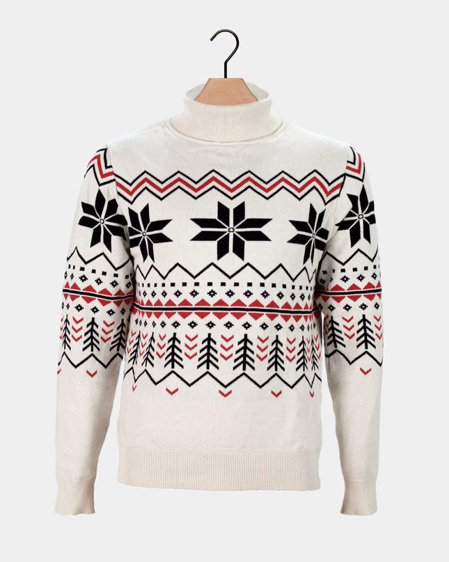 Men's Chamonix Sweater in Organic Cotton for the Holidays