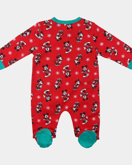 Baby Red Christmas Pajamas with Mickey