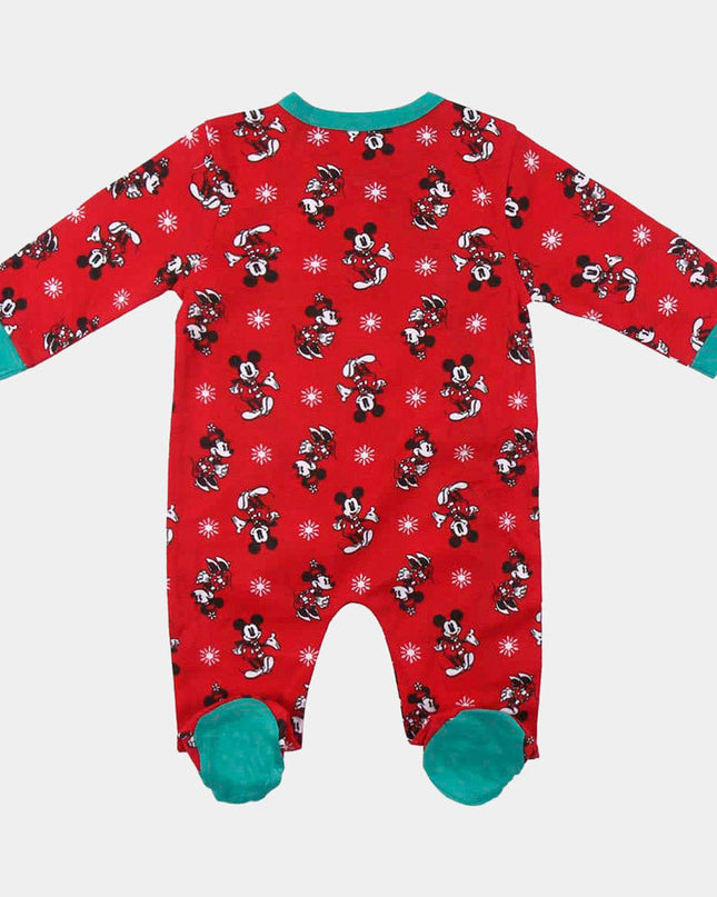 Baby Christmas Pajamas Red Mickey