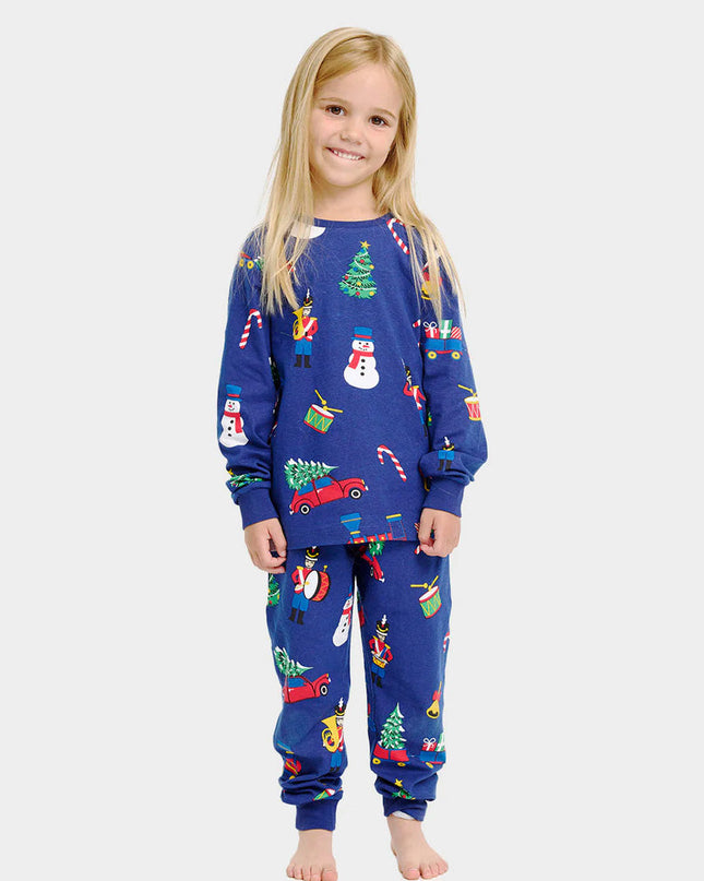 Kids Christmas Pajamas with Christmas Toys