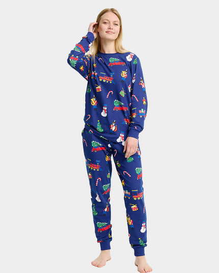 Unisex Adult Christmas Pajamas with Christmas Toys