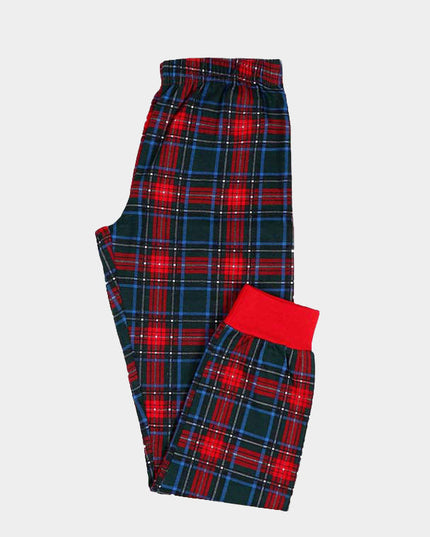 Red Christmas Pajamas with Smile for Girls